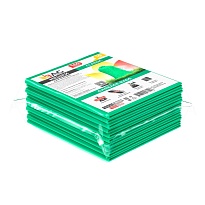 Мешки для мусора 160 л, зеленые, в пачке 10 шт., ПВД, 40 мкм, 900х1100 мм, i-Bag в Чехове