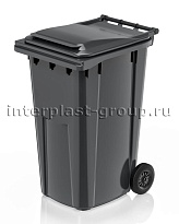 Контейнер для мусора 240 л серый облегченный 240 серый в Чехове