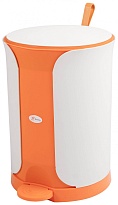 Контейнер для мусора Sтилъ с педалью 18 л оранжевый 18 оранжевый в Чехове