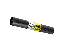 Мешки для мусора 160 л, черные, в рулоне 25 шт., ПВД, 40 мкм, 1100х800 мм, GRIFON, 101-030 в Чехове