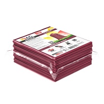 Мешки для мусора 160 л, бордовые, в пачке 10 шт., ПВД, 40 мкм, 900х1100 мм, i-Bag в Чехове